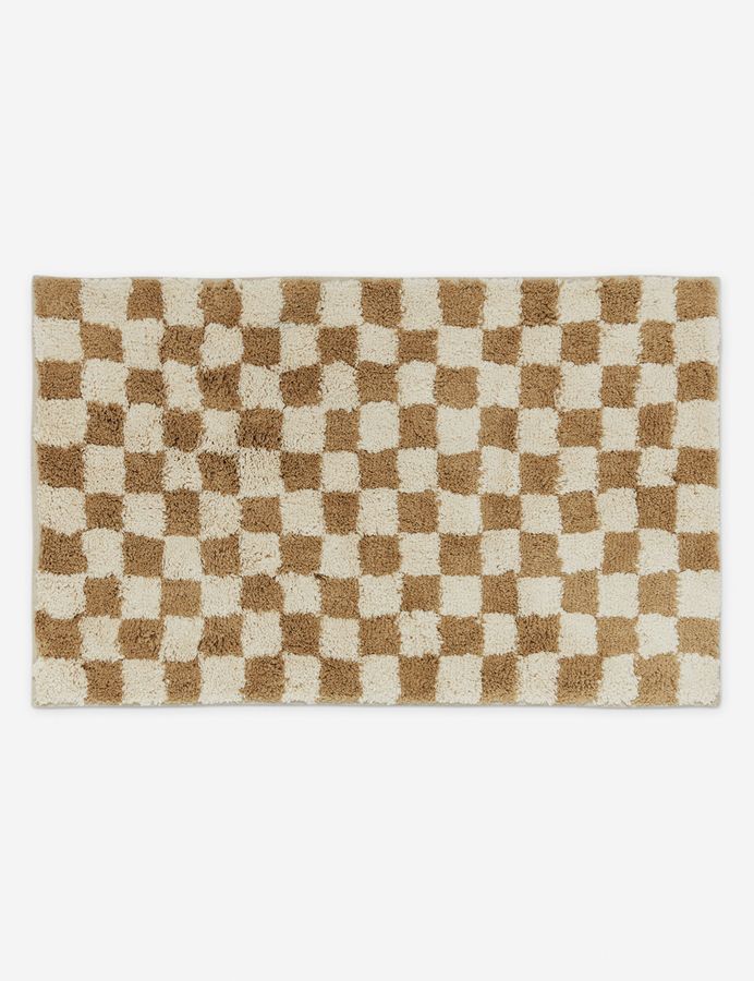 Checkerboard Bath Mat by Sarah Sherman Samuel added by Spoak Member