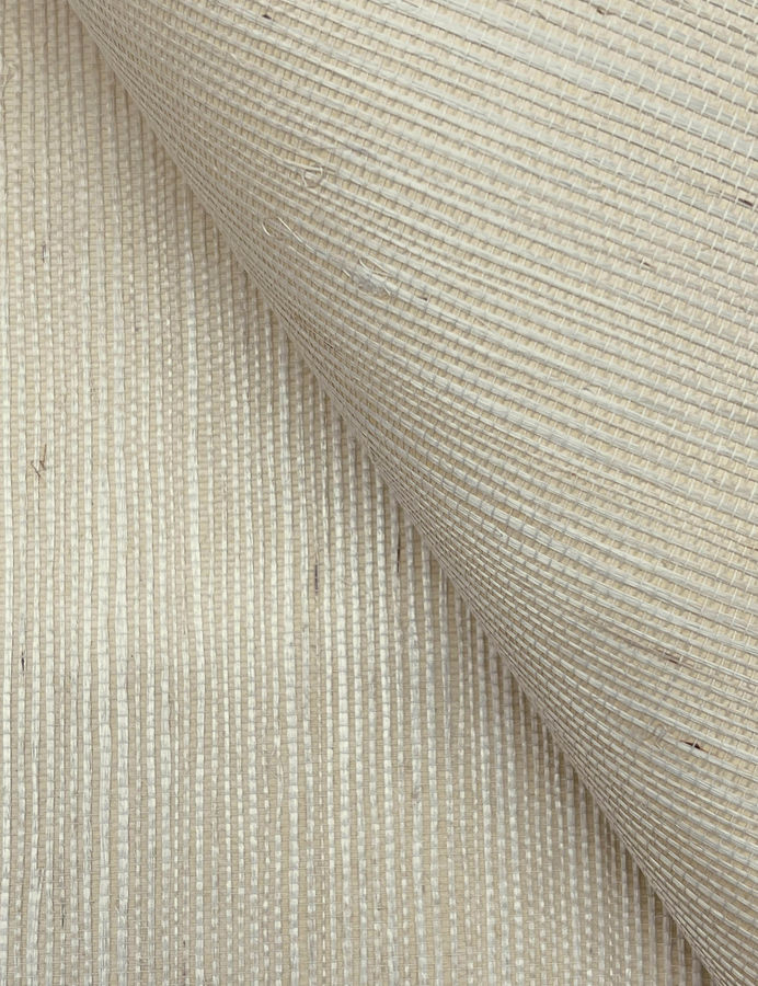 Beale Grasscloth Wallpaper Swatch, Porcelain added by Spoak Member