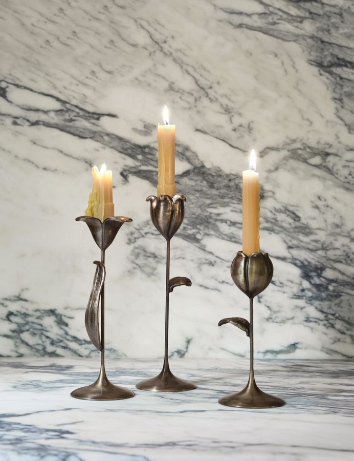 Olivia Floral Candlesticks (Set of 3) by Sarah Sherman Samuel added by Spoak Member