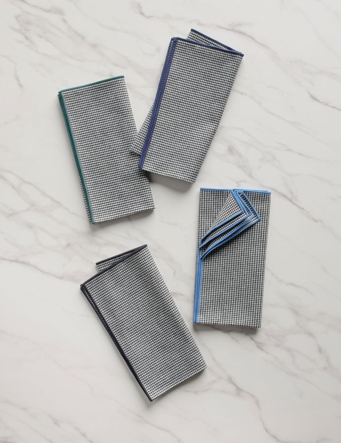 Noir Royale Napkins (Set of 4) by Atelier Saucier added by Spoak Member