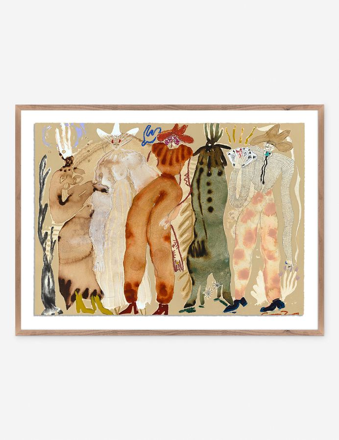 Blind Leading The Blind Wall Art by Caroline Pinney added by Spoak Member