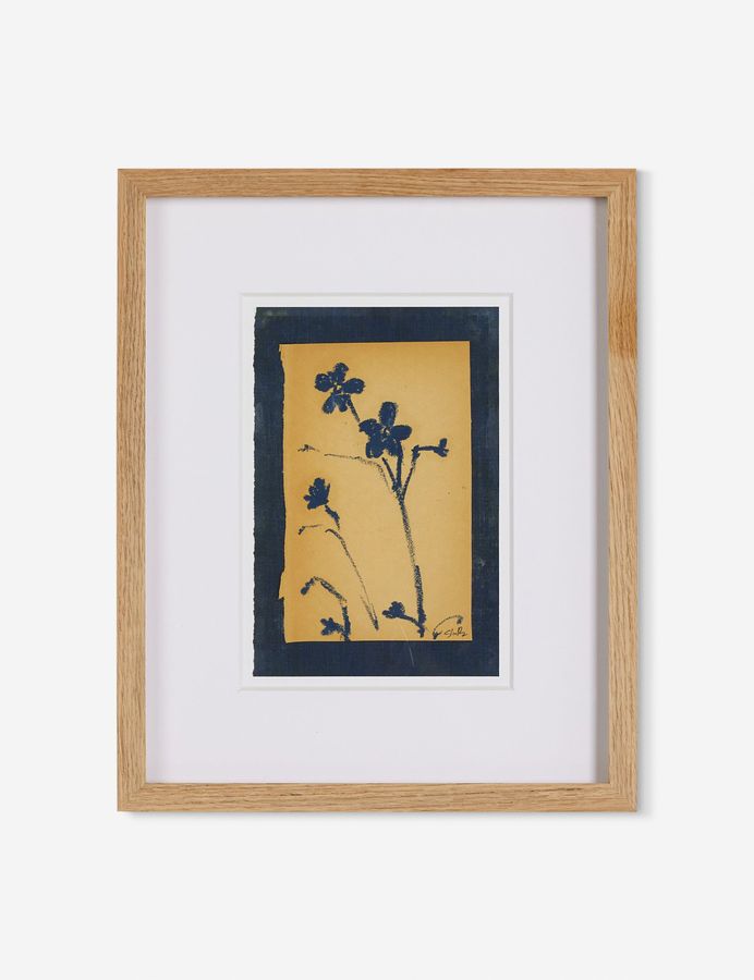 Vintage Blue Daisy Wall Art by Shaina Page added by Spoak Member