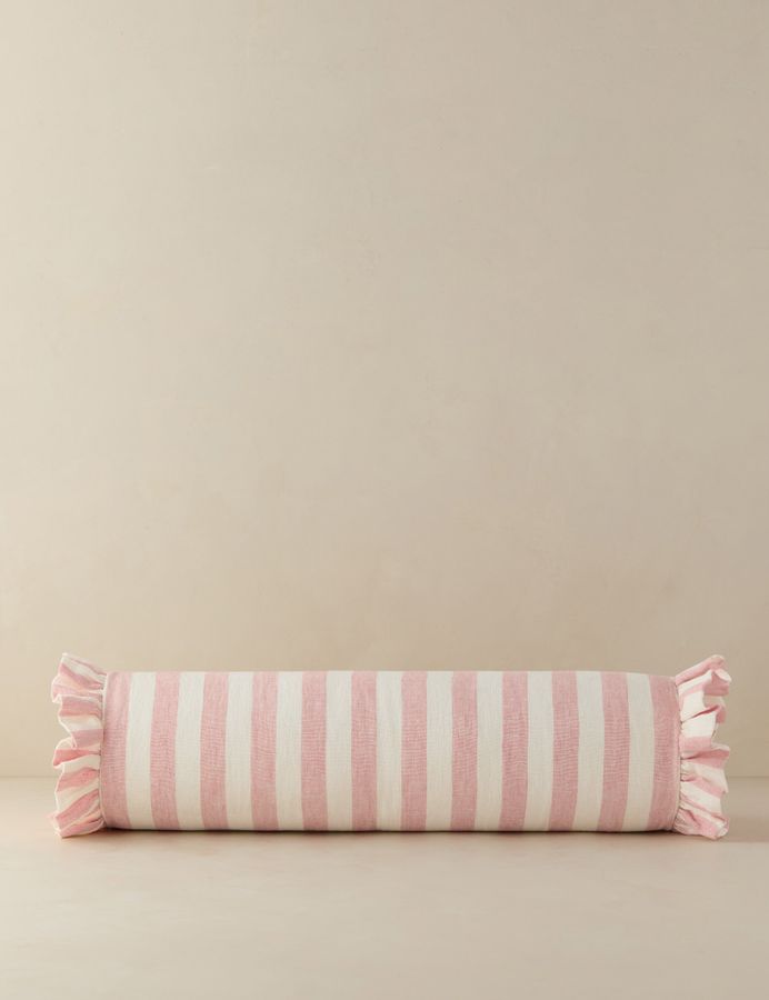 Amaroso Linen Ruffle Bolster Pillow added by Spoak Member