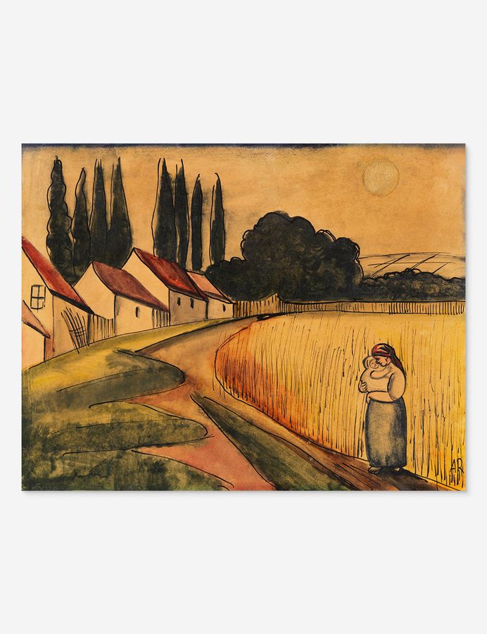 Bäuerin mit Kind (Farmer's Wife with Child) Print by Anita Rée added by Spoak Member