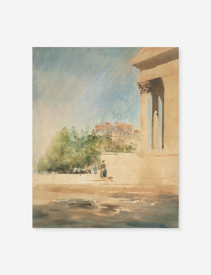 Place de la Madeleine II Print by Giuseppe De Nittis added by Spoak Member