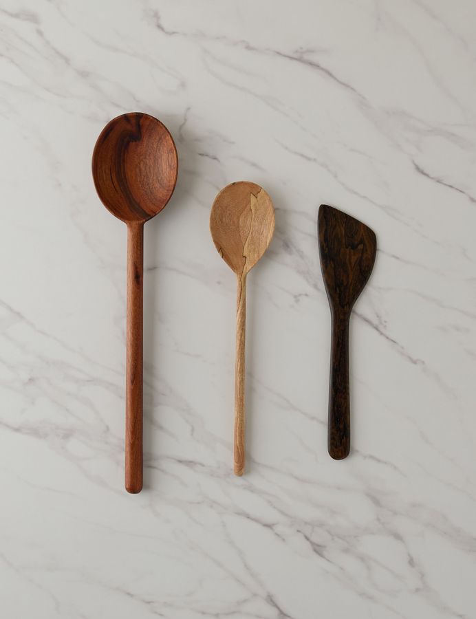 Handcarved Kitchen Utensils (Set of 3) by Itza Wood added by Spoak Member