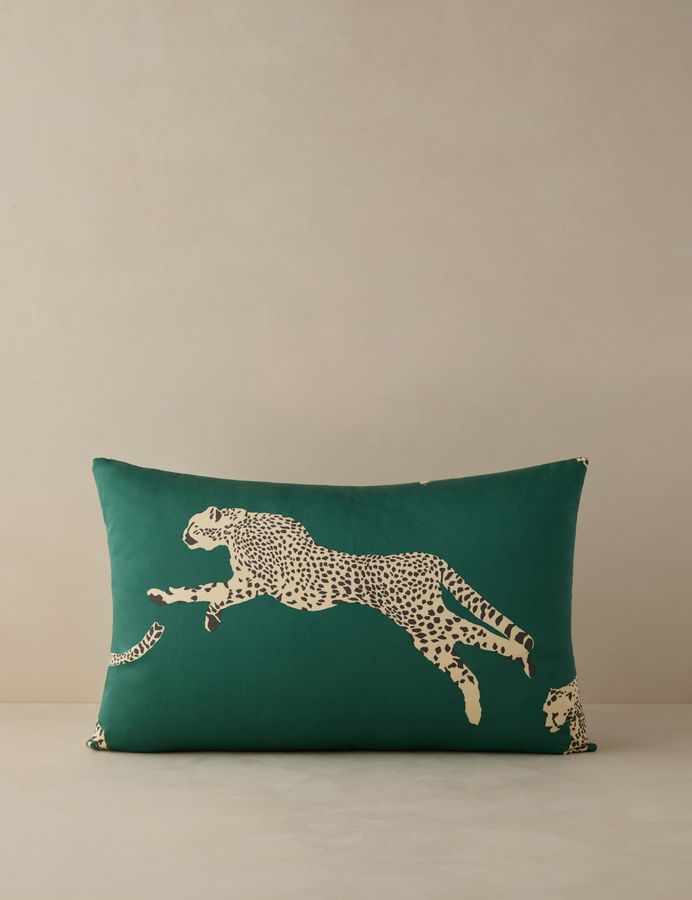 Leaping Cheetah Pillow by Scalamandre added by Spoak Member
