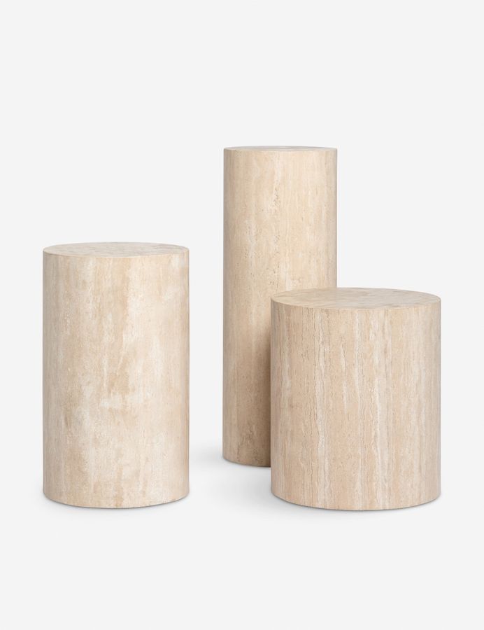 Mars Travertine Round Side Table added by Spoak Member