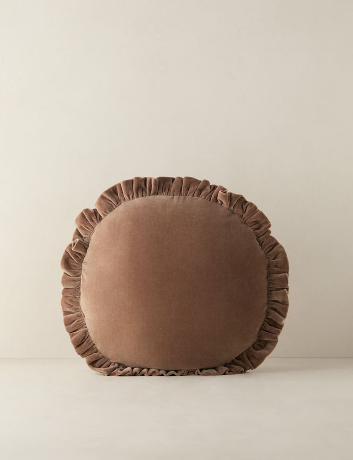 Mauree Velvet Round Pillow added by Spoak Member