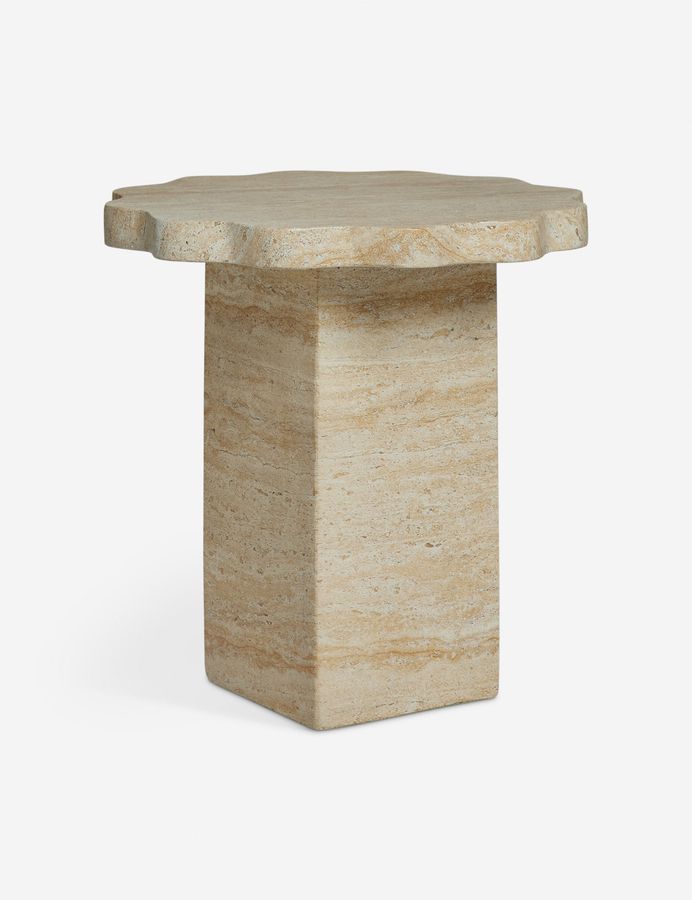 Scalloped Indoor / Outdoor Side Table by Sarah Sherman Samuel added by Spoak Member