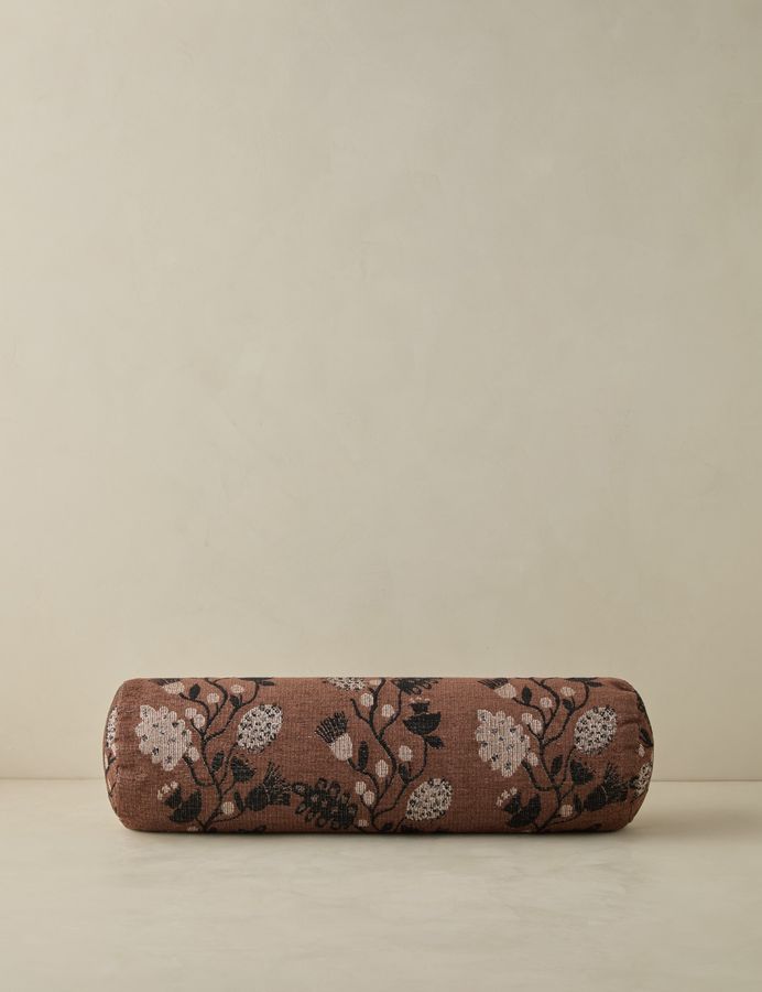 Vini Botanical Jacquard Bolster Pillow by Sarah Sherman Samuel added by Spoak Member