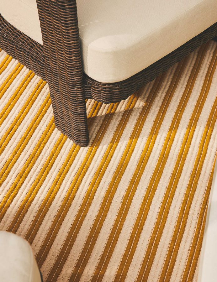 Volante Indoor / Outdoor Rug Swatch 12" x  12", Mustard added by Spoak Member