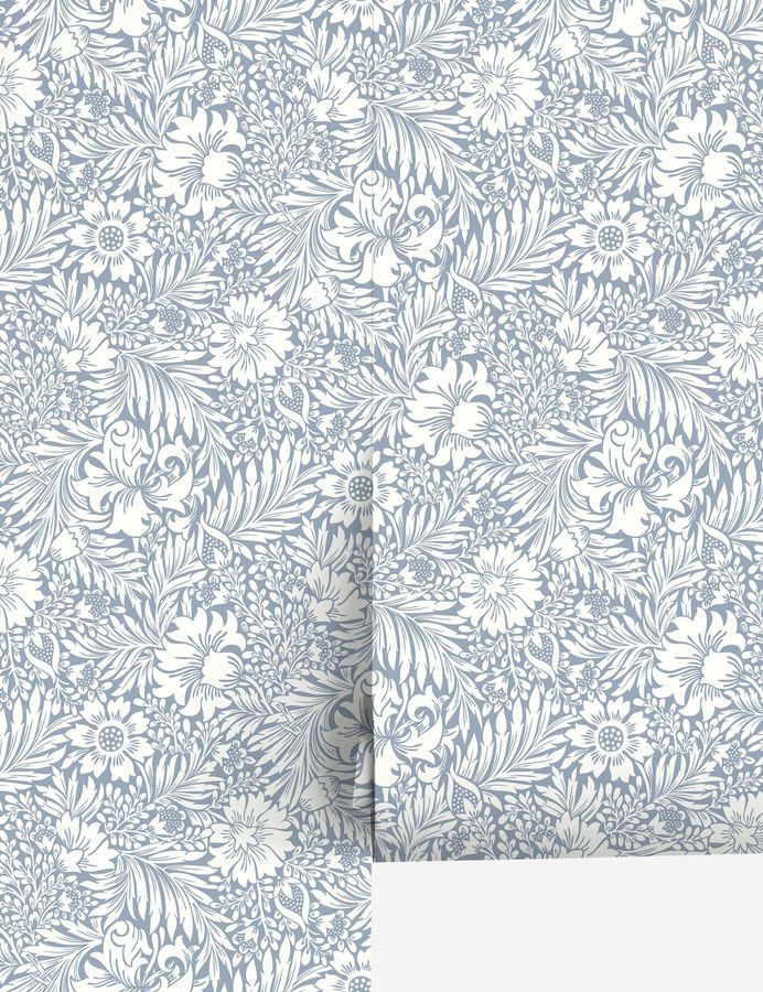 Modern Acanthus Peel + Stick Wallpaper by Erin & Ben Co. added by Spoak Member