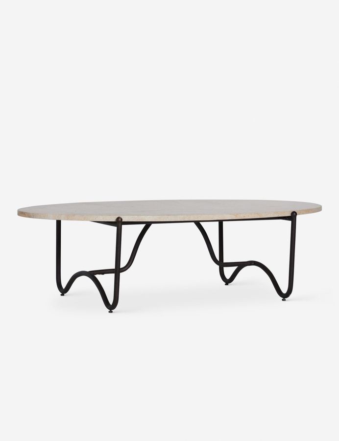 Peggy Outdoor Oval Coffee Table by Sarah Sherman Samuel added by Spoak Member