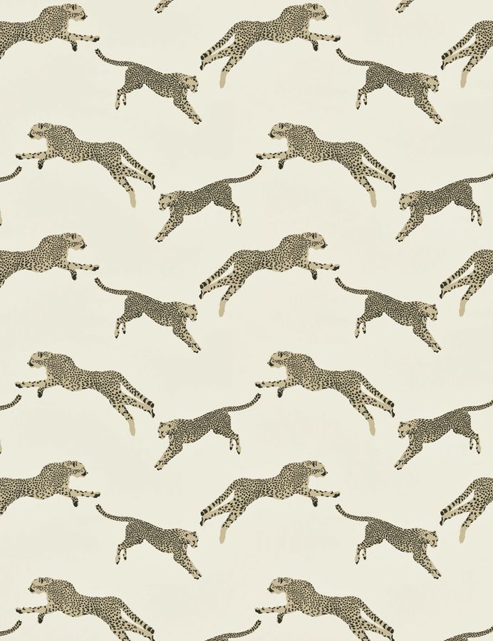 Leaping Cheetah Cotton Fabric by Scalamandre added by Spoak Member