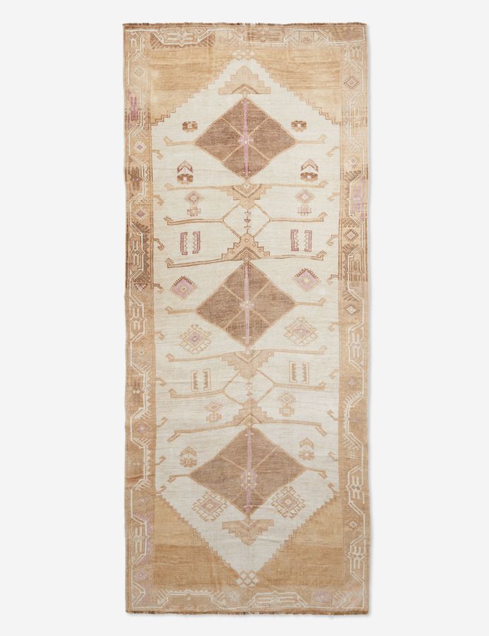 Vintage Turkish Hand-Knotted Wool Rug No. 242, 5'7" x 12'6" added by Spoak Member