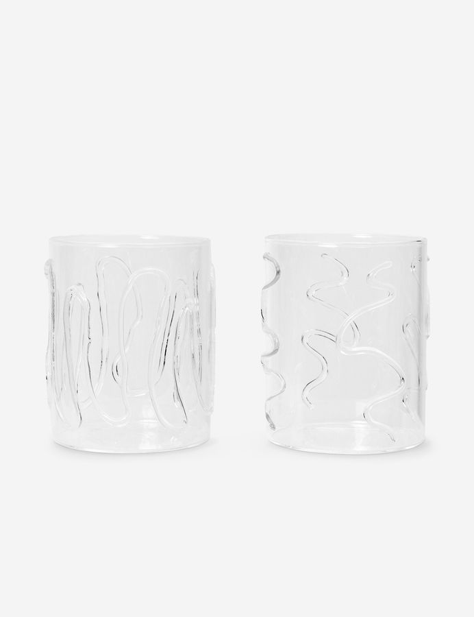 Doodle Glasses (Set of 2) by Ferm Living added by Spoak Member