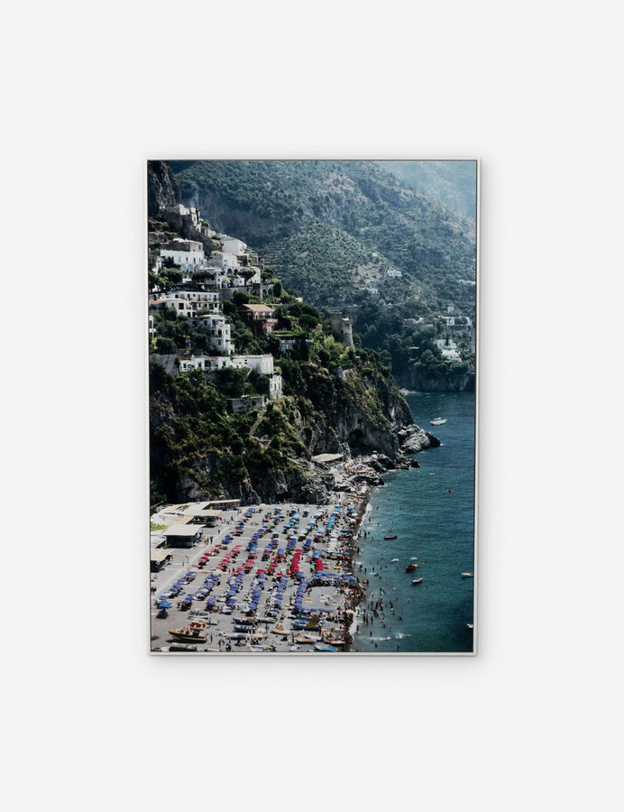 Beach in Positano Photography Print by Slim Aarons added by Spoak Member