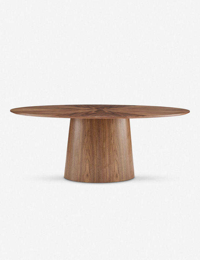 Beth Oval Dining Table, Brown added by Spoak Member