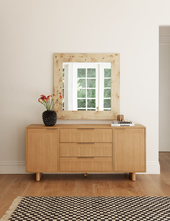 Bree Burl Wood Square Mirror added by Spoak Member