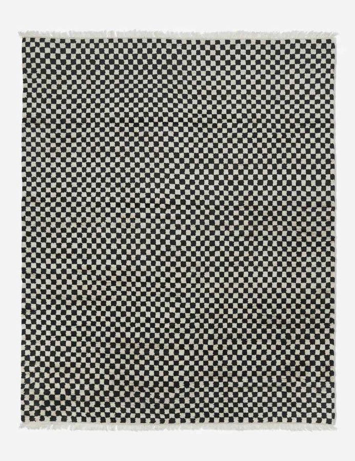 Checkerboard Hand-Knotted Wool Rug by Sarah Sherman Samuel added by Spoak Member
