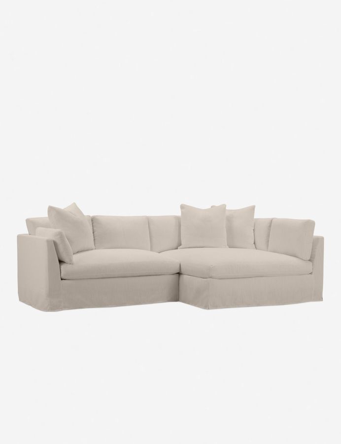 Coen Slipcover Sectional Sofa added by Spoak Member