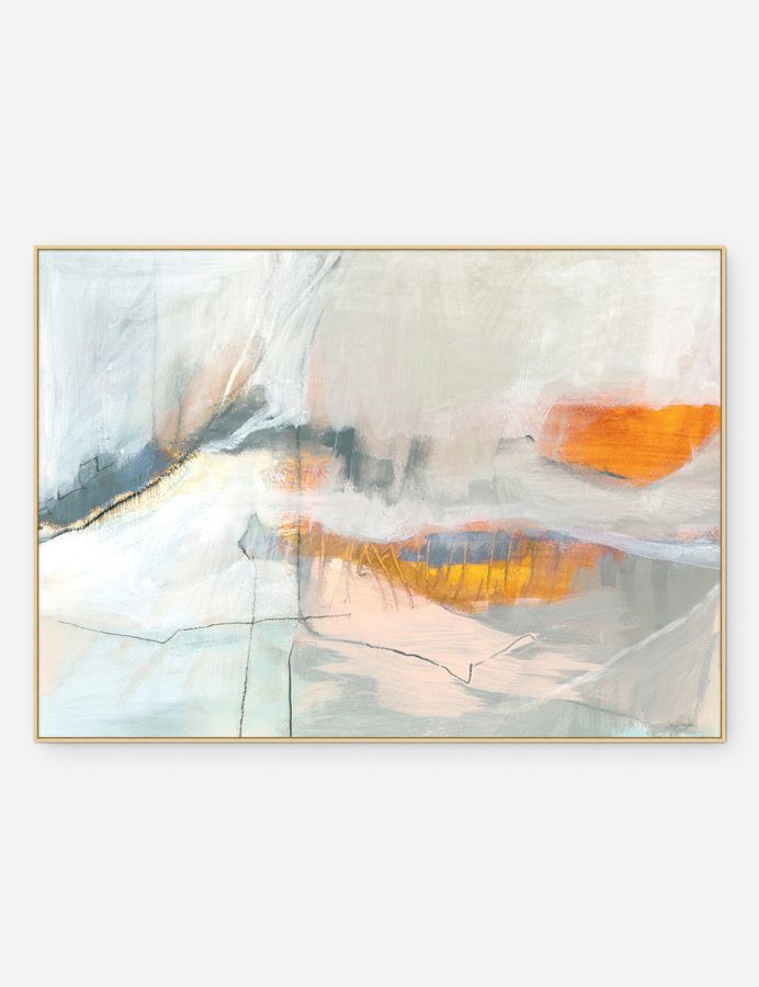 Strokes of Tangerine Wall Art by Mary Elizabeth Peterson added by Spoak Member