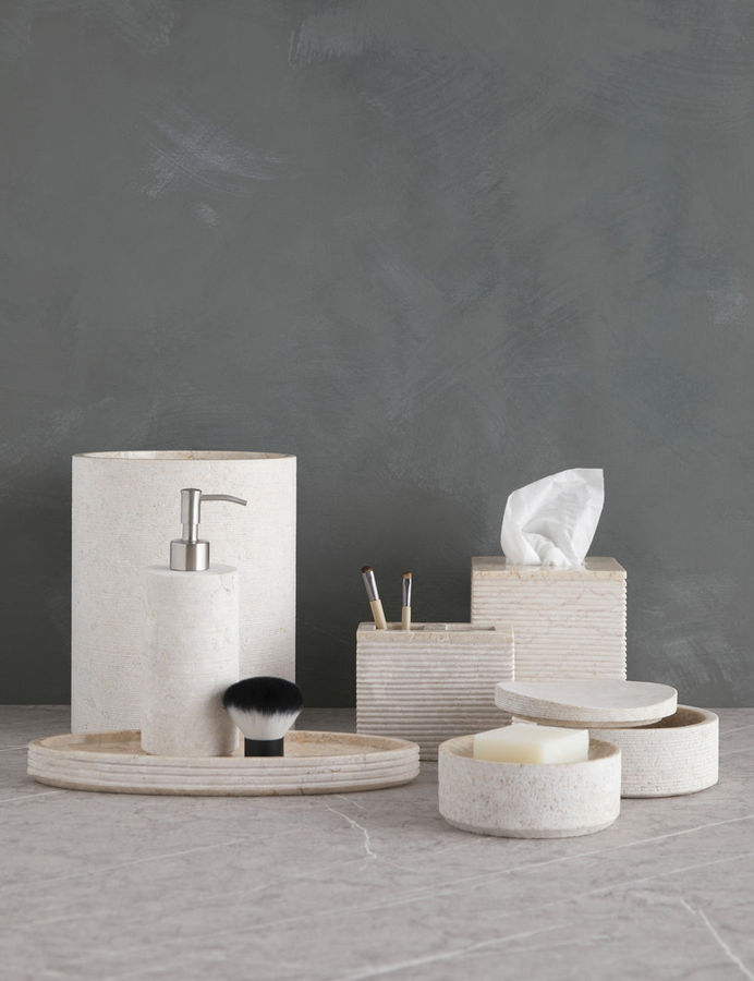 Limestone Bath Accessories by Kassatex added by Spoak Member