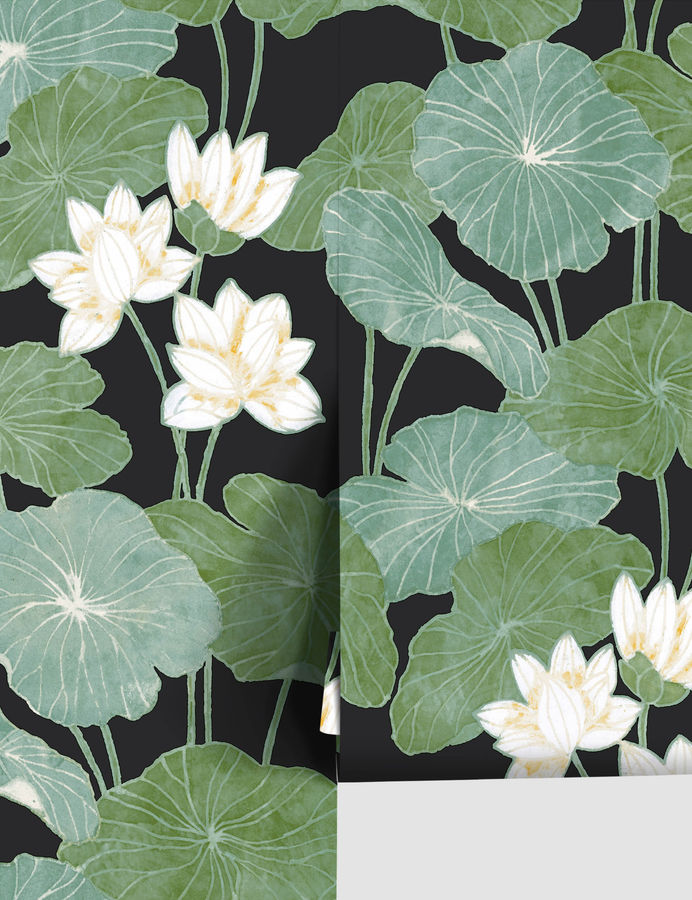 Lily Pad Peel + Stick Wallpaper added by Spoak Member