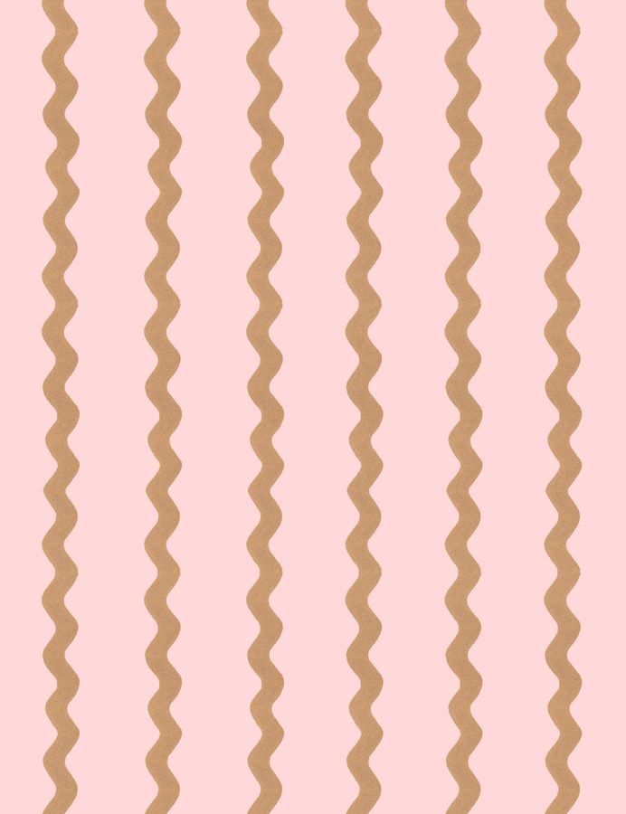 Ric-Rac Stripe Peel + Stick Wallpaper by Sarah Jessica Parker, Pink Pecan Swatch added by Spoak Member