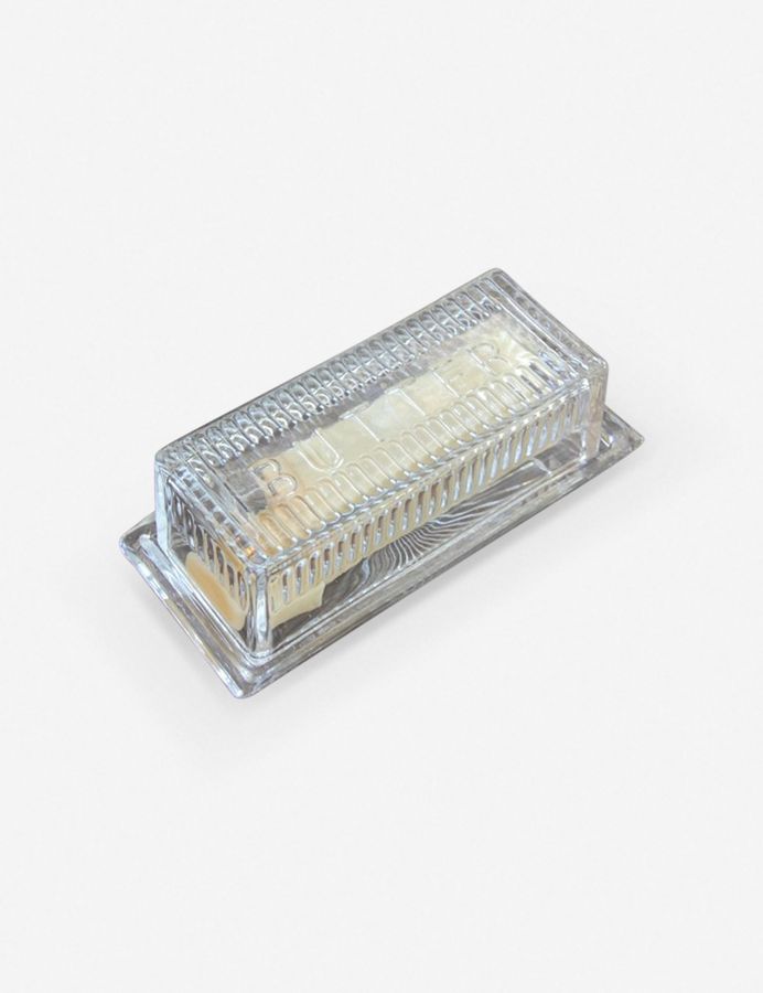 Glass Butter Dish added by Spoak Member