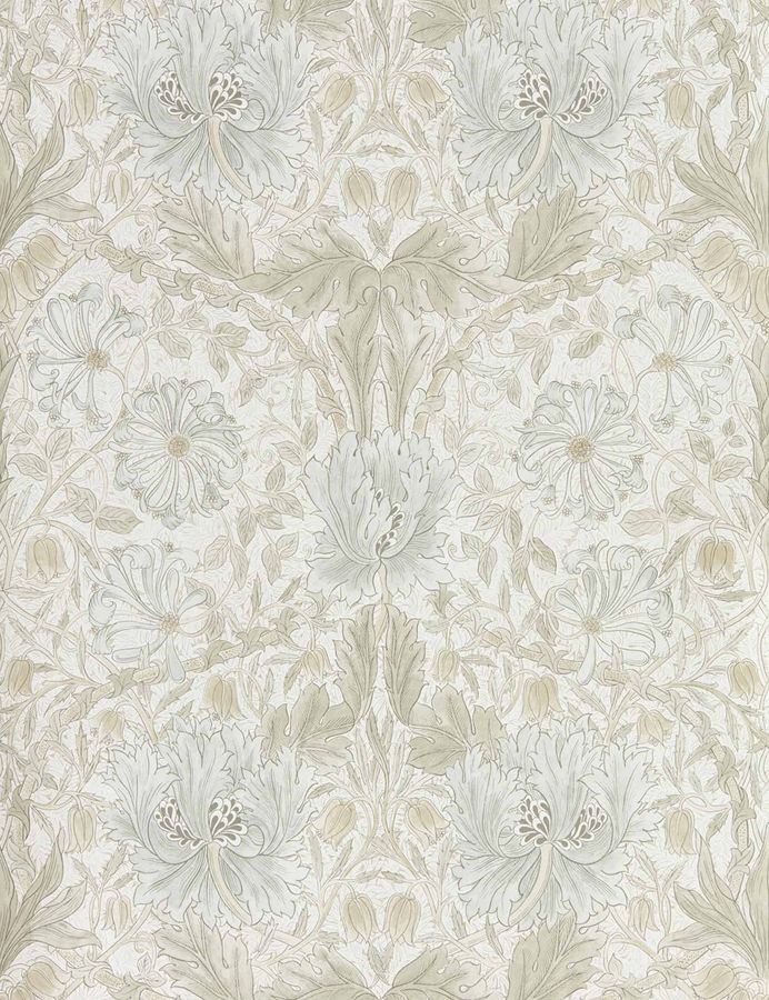 Morris & Co. Pure Honeysuckle & Tulip Wallpaper, Linen Swatch added by Spoak Member