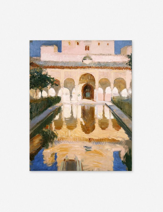 Hall of the Ambassadors, Alhambra, Granada' Wall Art by Joaquin Sorolla y Bastida added by Spoak Member