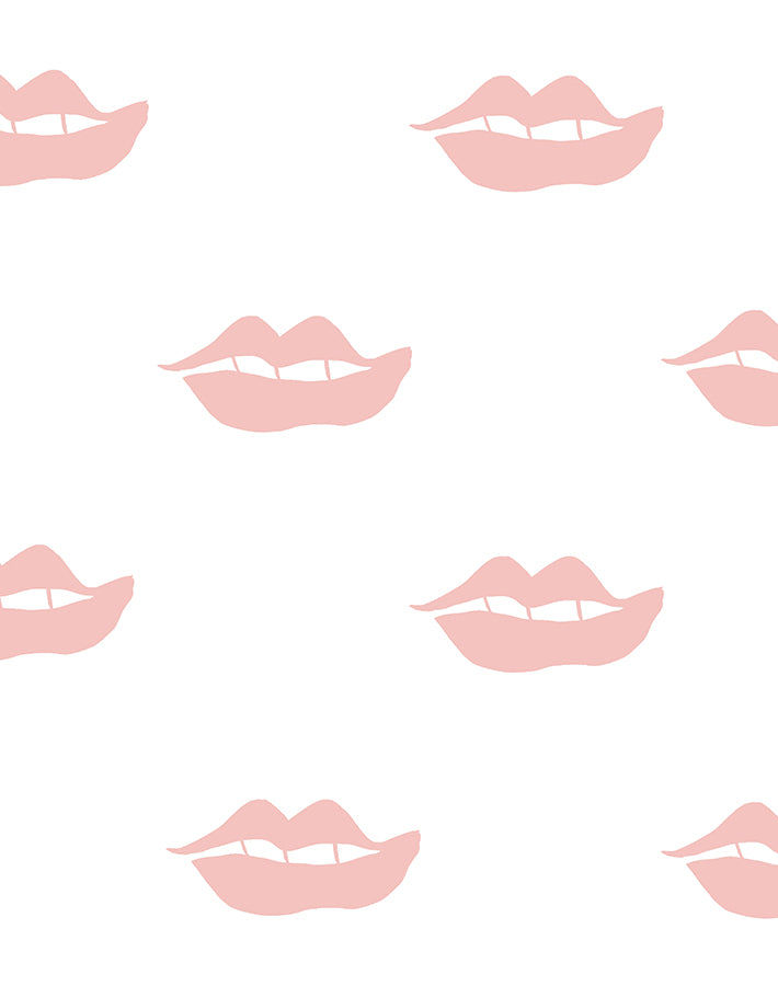 Lips Removable Wallpaper by Clare V. Swatch added by Spoak Member