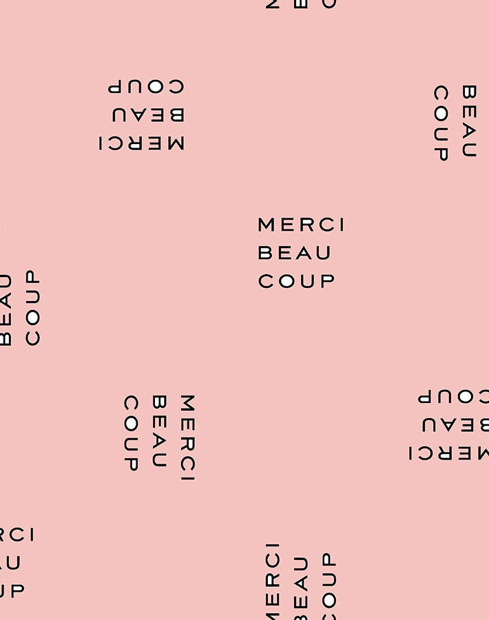 Merci Beaucoup Wallpaper by Clare V., Pink added by Spoak Member