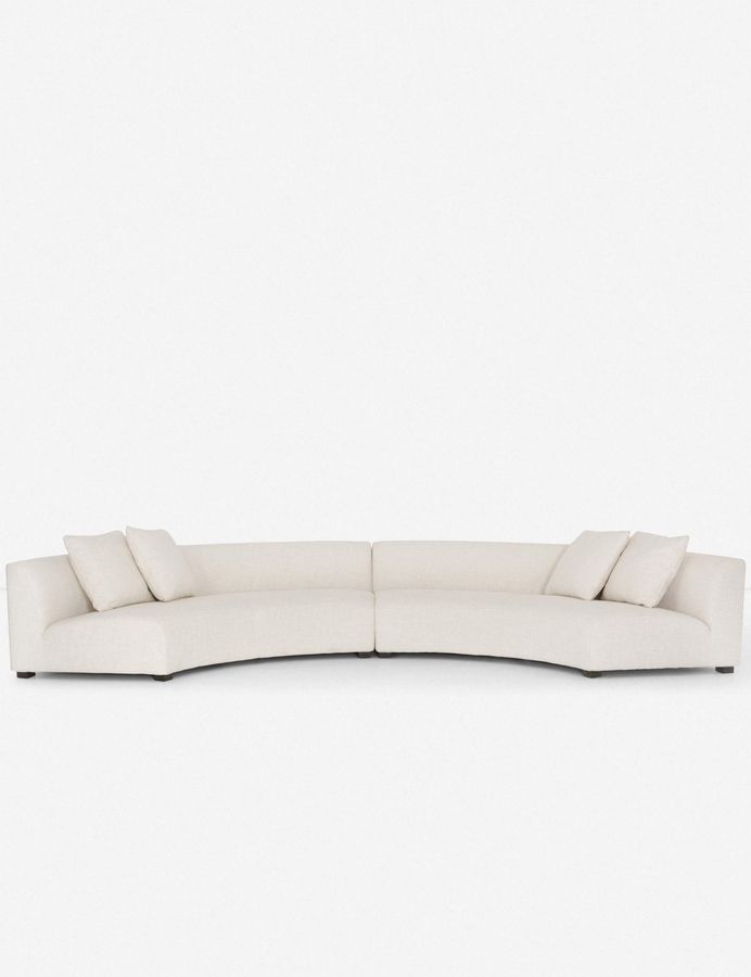Saban 2-Piece Curved Sectional Sofa added by Spoak Member