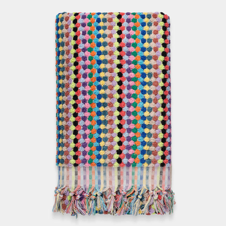 Pom Pom Rainbow Turkish Towel added by Spoak Member