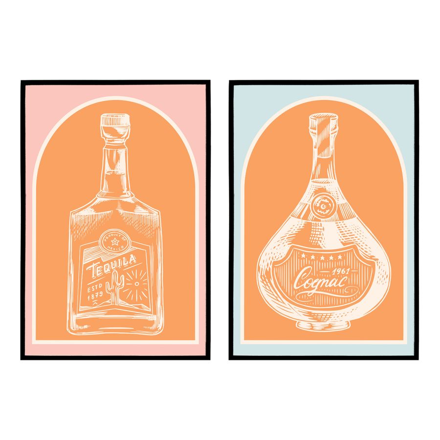 Set of 2 Colorful Drinks Prints added by Spoak Member