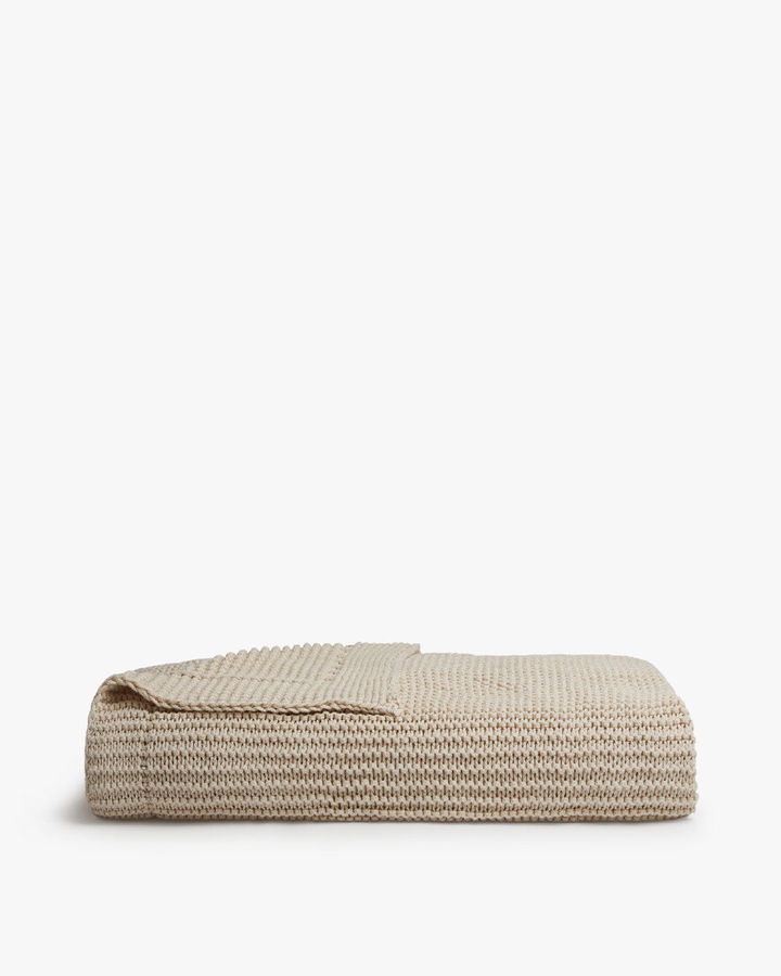 Organic Cotton Knit Throw added by Spoak Member
