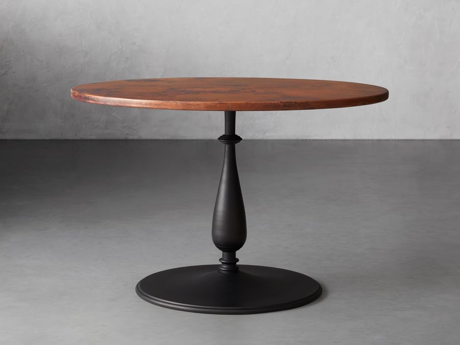 Recycled Metal Dining Table with Cleo Base added by Spoak Member