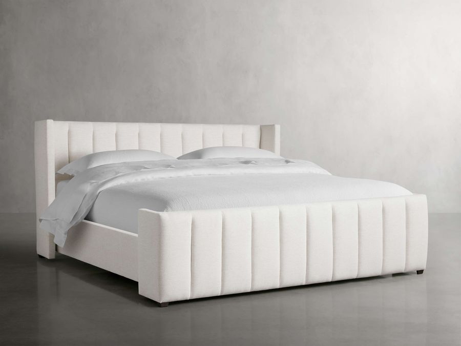 Wyller Channel-Stitched Bed with High Footboard added by Spoak Member