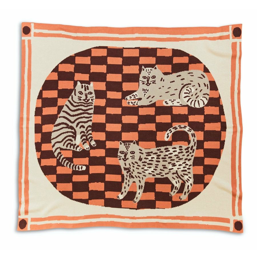 Three of Cats Throw Blanket added by Spoak Member
