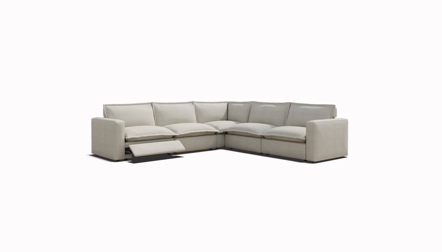 Luxe L-Shape Sectional | Corner added by Spoak Member