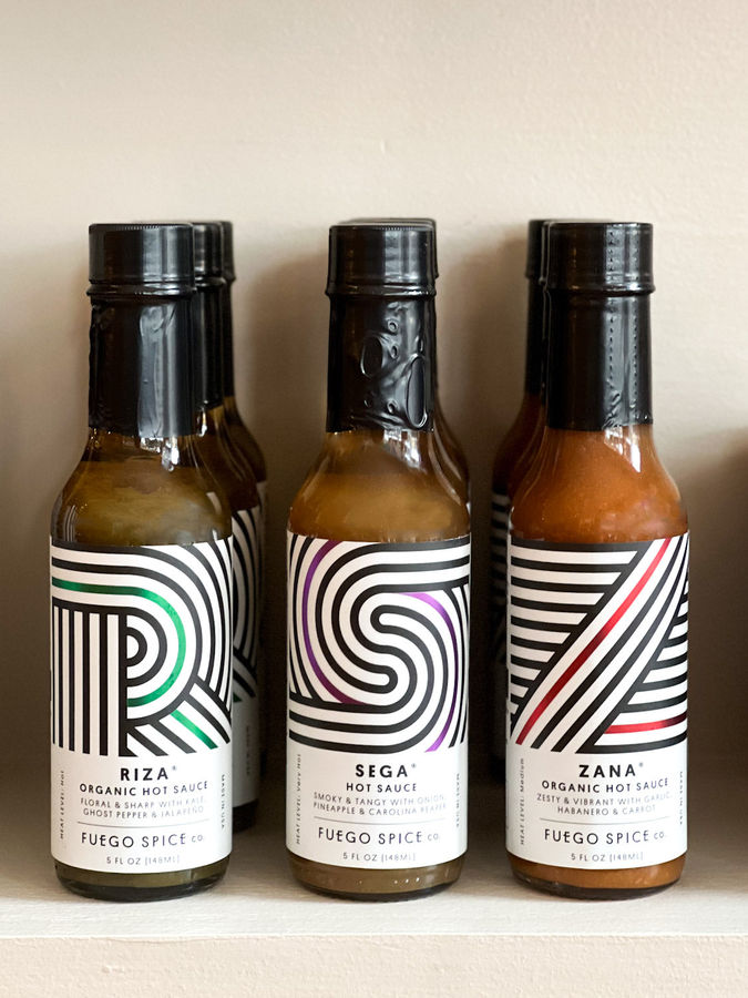 Fuego hot sauces added by Spoak Member