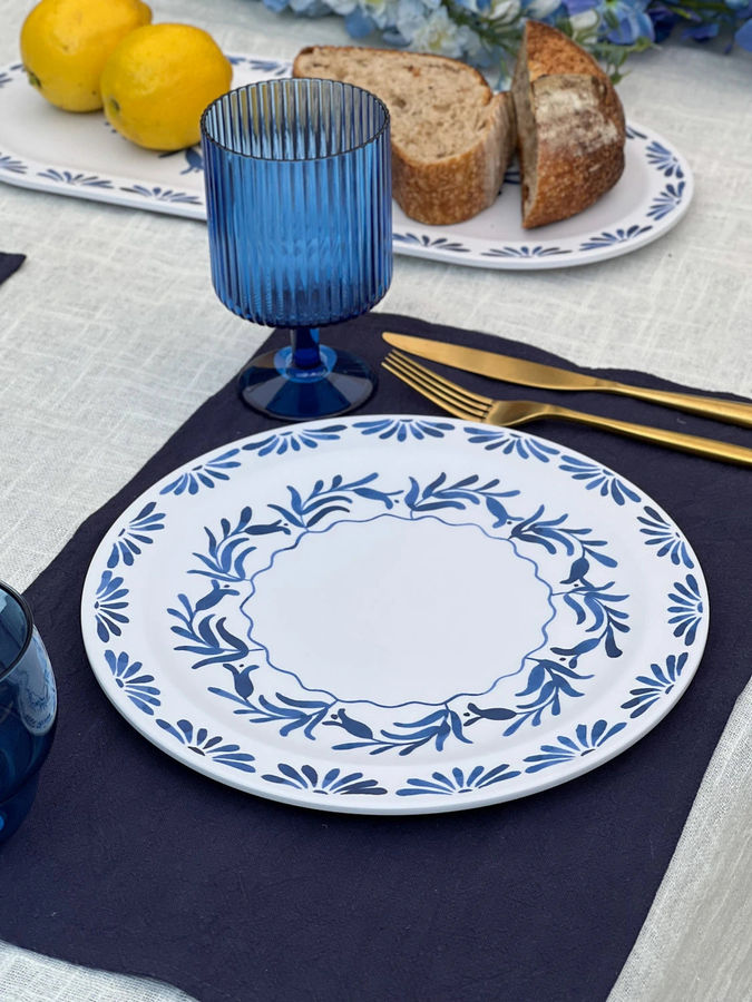 Indigo Garden Outdoor Dinner Plate added by Spoak Member