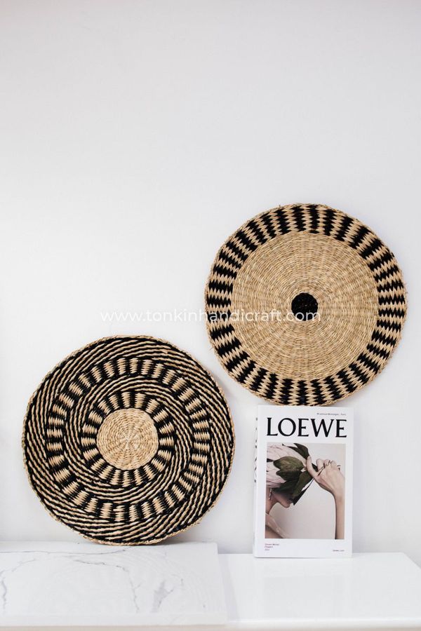 Set of 2 Wall Home Decor Woven Basket added by Spoak Member
