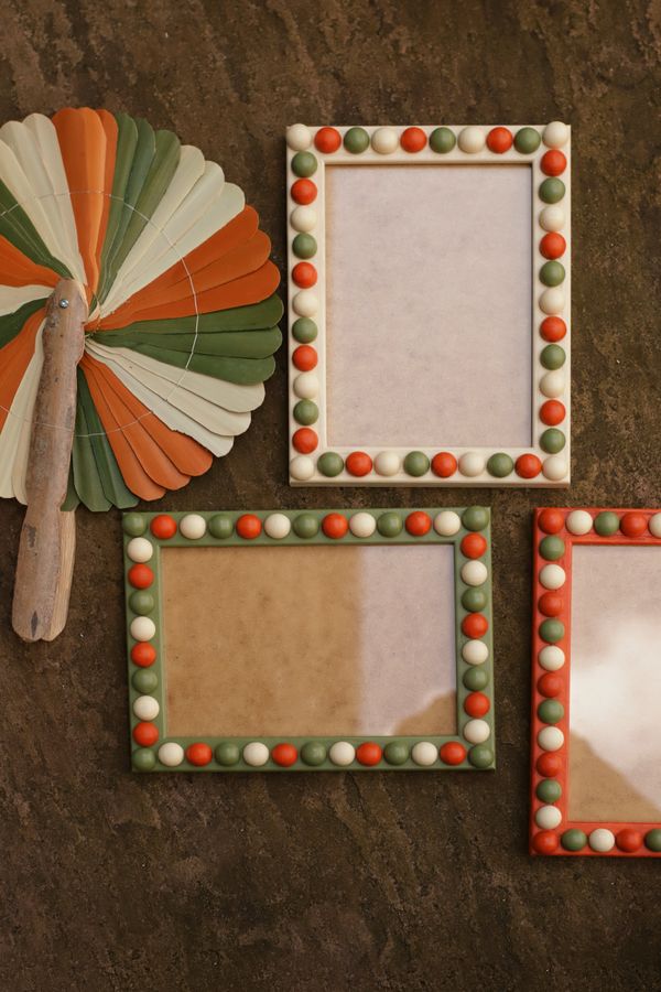Burnt Orange, Olive & Oat Bobbin Frame added by Spoak Member