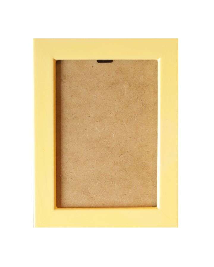 Cashmere yellow Lacquered Wood Flat Frame added by Spoak Member