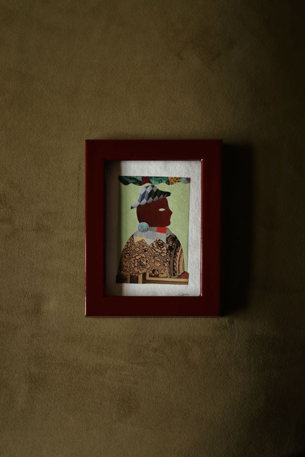 Burgundy Lacquered Wood Flat Frame added by Spoak Member