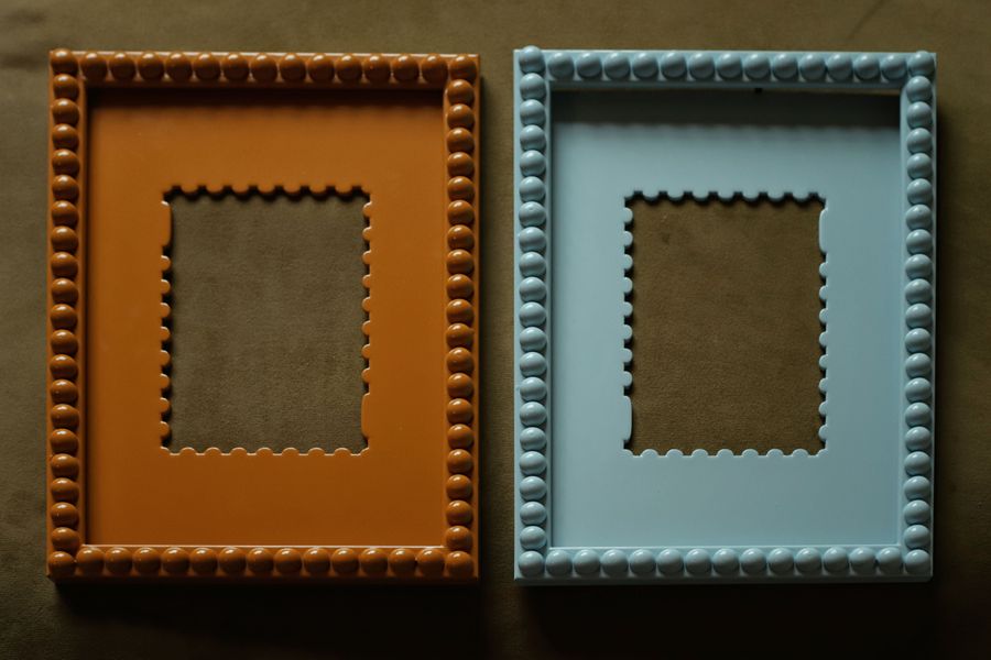 Powder Blue Lacquered Wood Stamp Mount added by Spoak Member